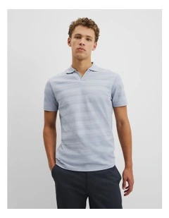 Textured Stripe Detail Trophy Knit in Mist