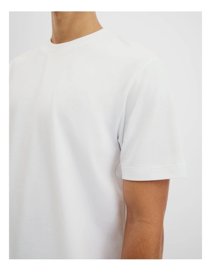Australian Cotton T-shirt in White image 2