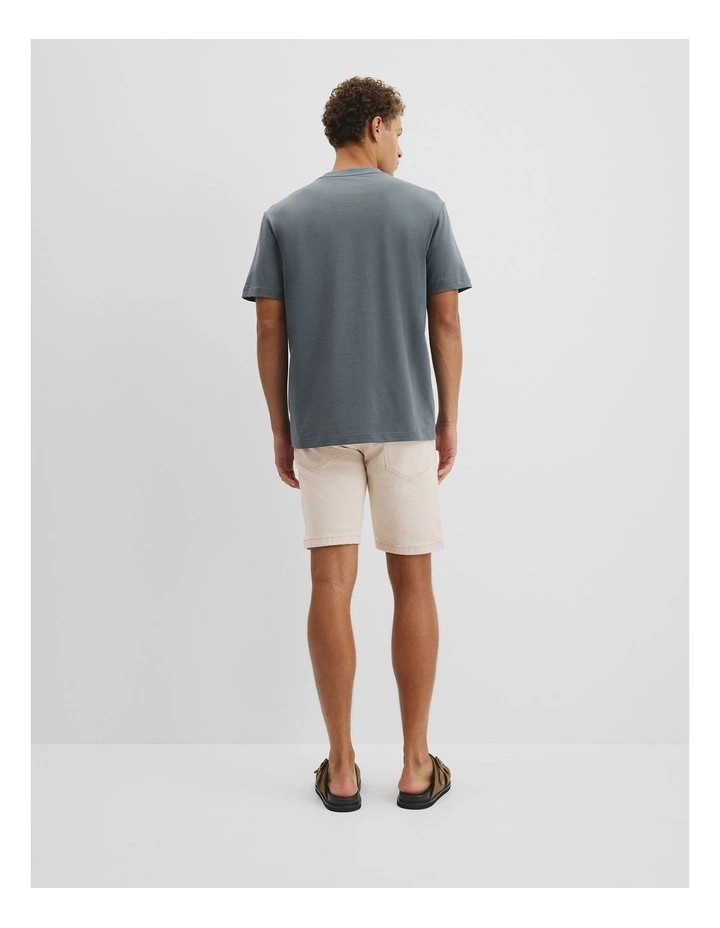 Australian Cotton T-shirt in Ash Blue image 4