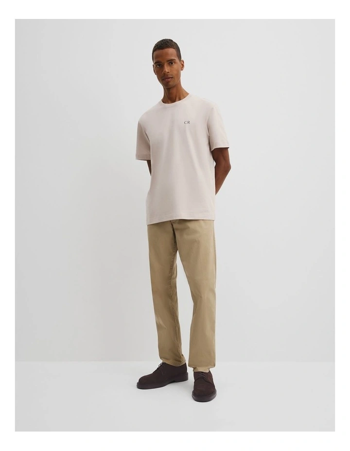 Australian Cotton Graphic T-shirt in Pumice image 3