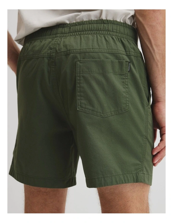 Australian Cotton Drawcord Short in Thyme image 3