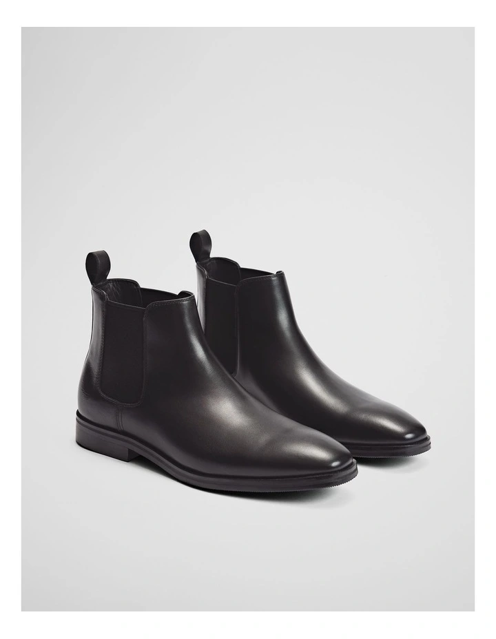 Lucas Chelsea Boot in Black image 4