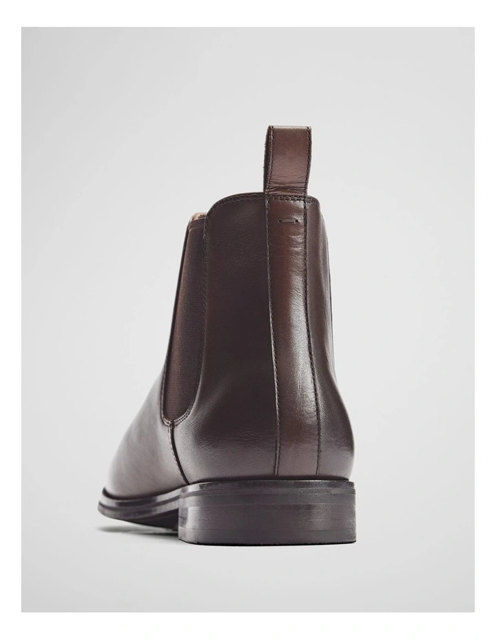 Lucas Chelsea Boot in Chocolate image 3