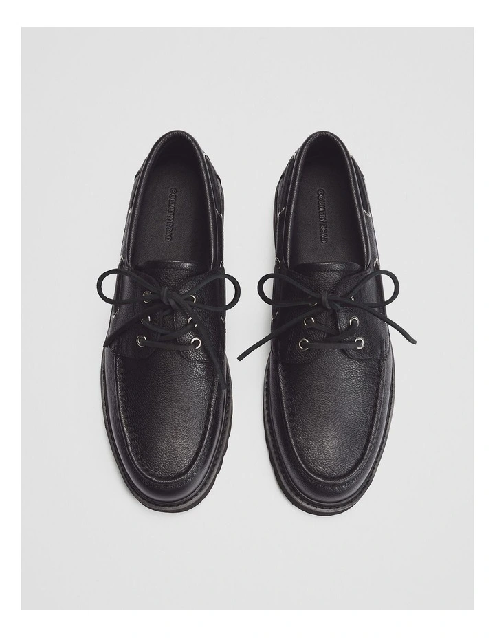 Dexter Boat Shoe in Black image 3