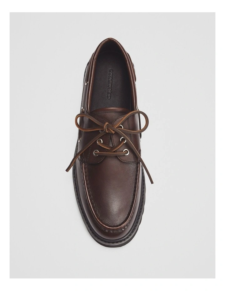 Dexter Boat Shoe in Chocolate image 4
