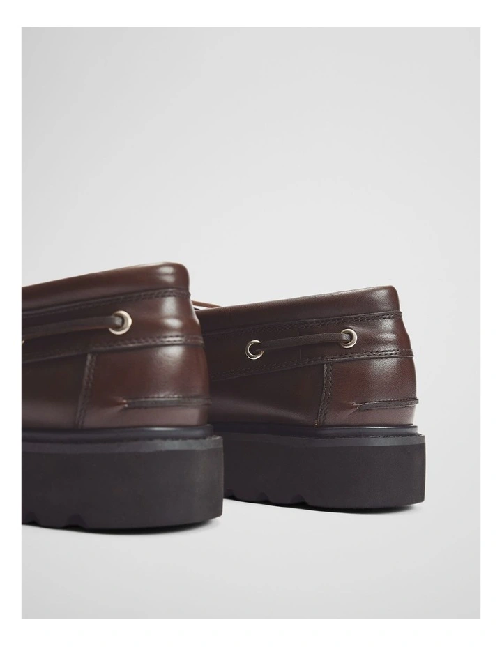 Dexter Boat Shoe in Chocolate image 5