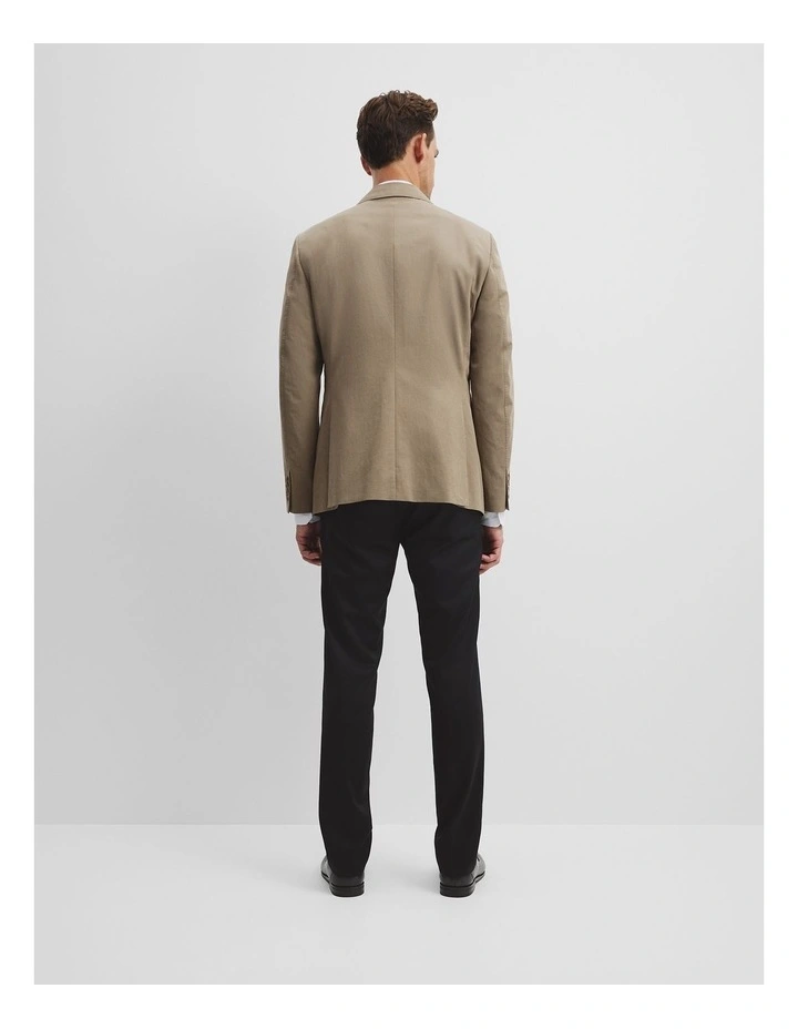 Regular Fit Tencel Blend Jacket in Sage Green image 5