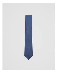 Micro Geometric Tie in Navy