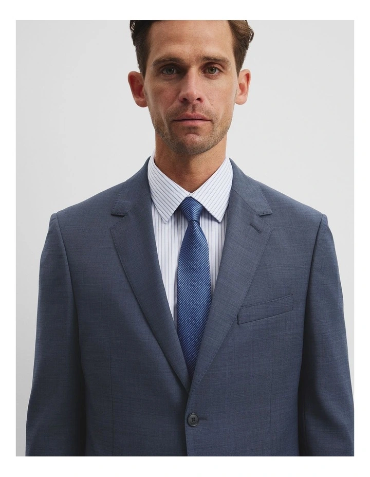 Micro Geometric Tie in Navy image 2