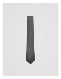 Micro Geometric Tie in Sage Green