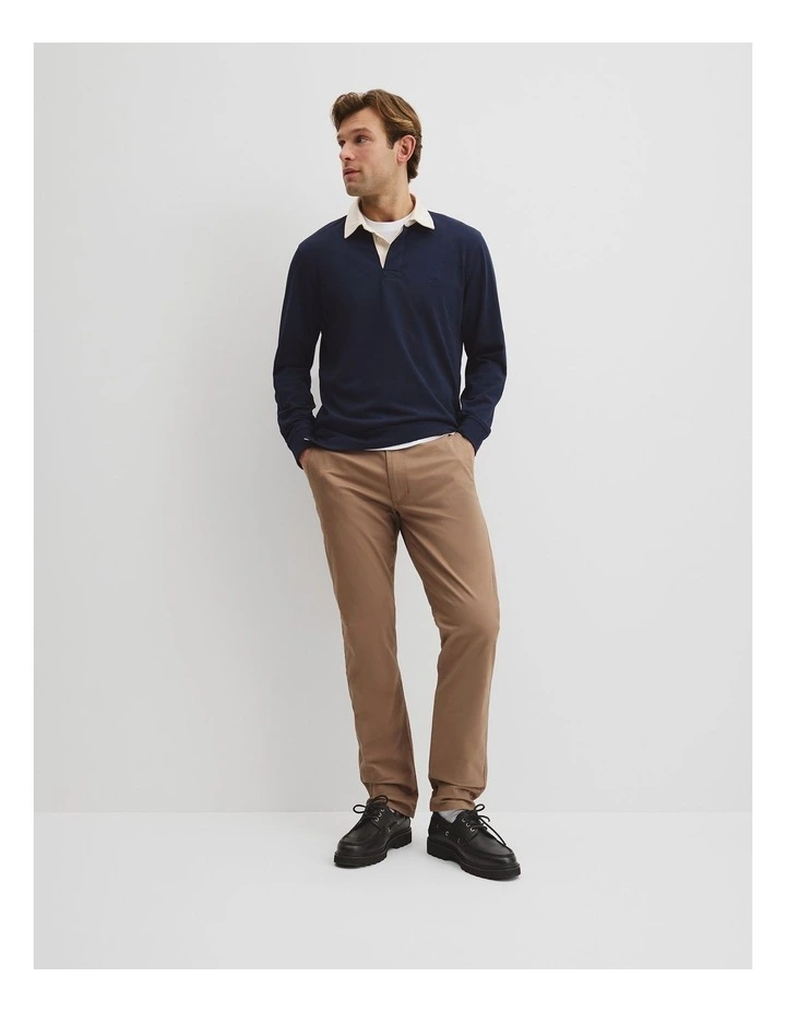 Australian Cotton Rugby Polo in Navy image 1