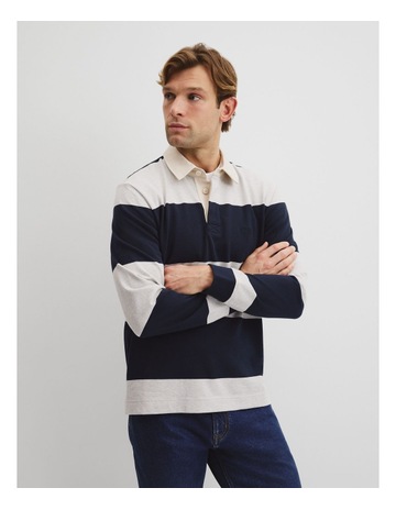 Navy Stripe Lgm colour