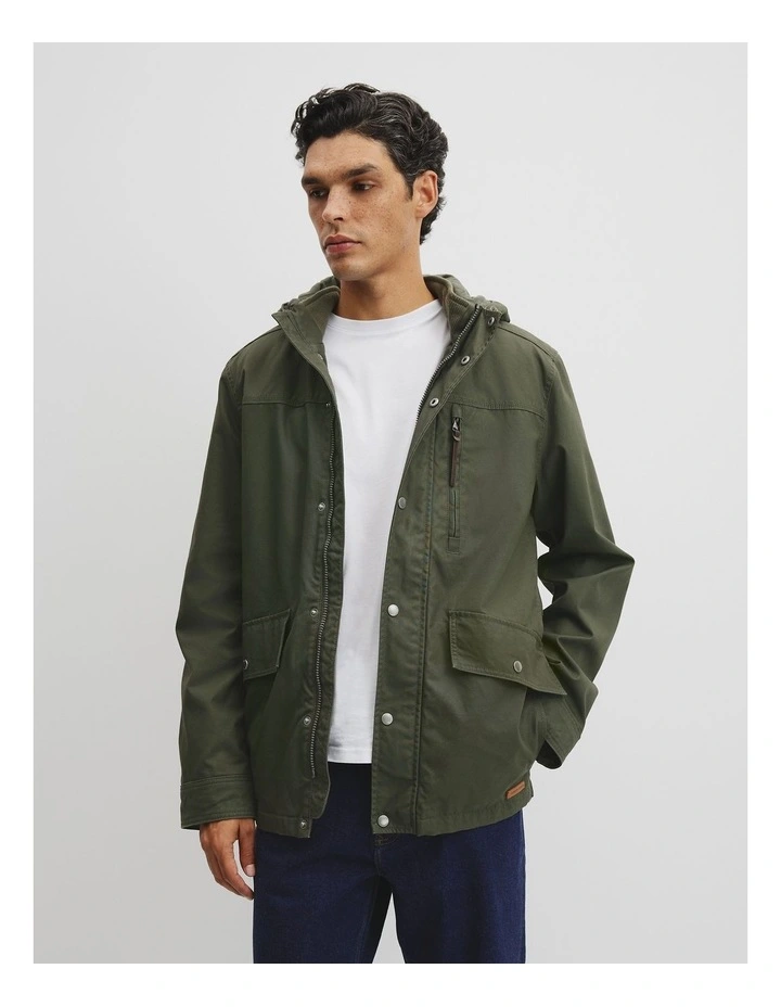 Waxy Parka in Woodland Green image 1