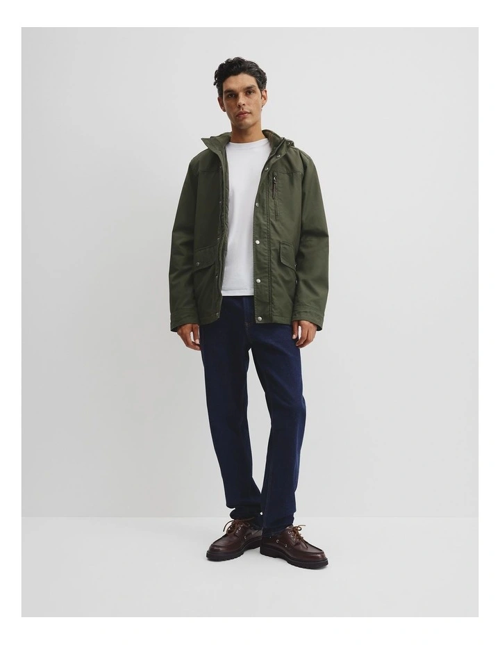 Waxy Parka in Woodland Green image 3