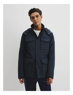 Technical Parka in Navy