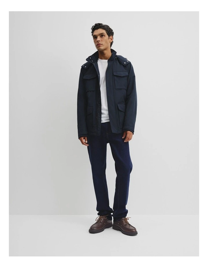 Technical Parka in Navy image 3