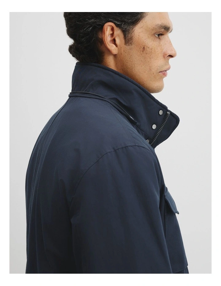 Technical Parka in Navy image 5