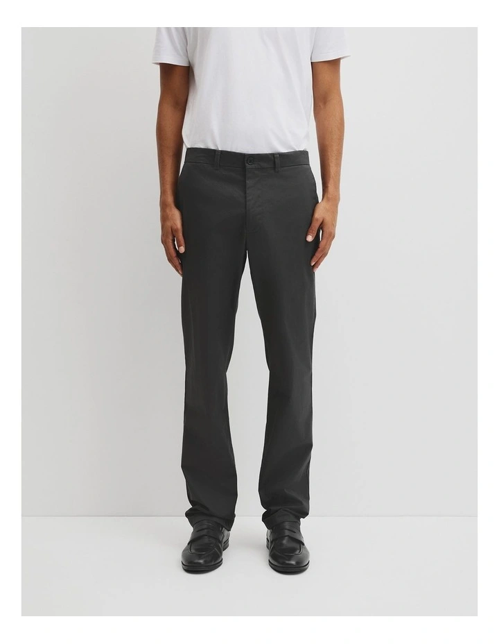 Regular Fit Travel Trouser in Charcoal image 2