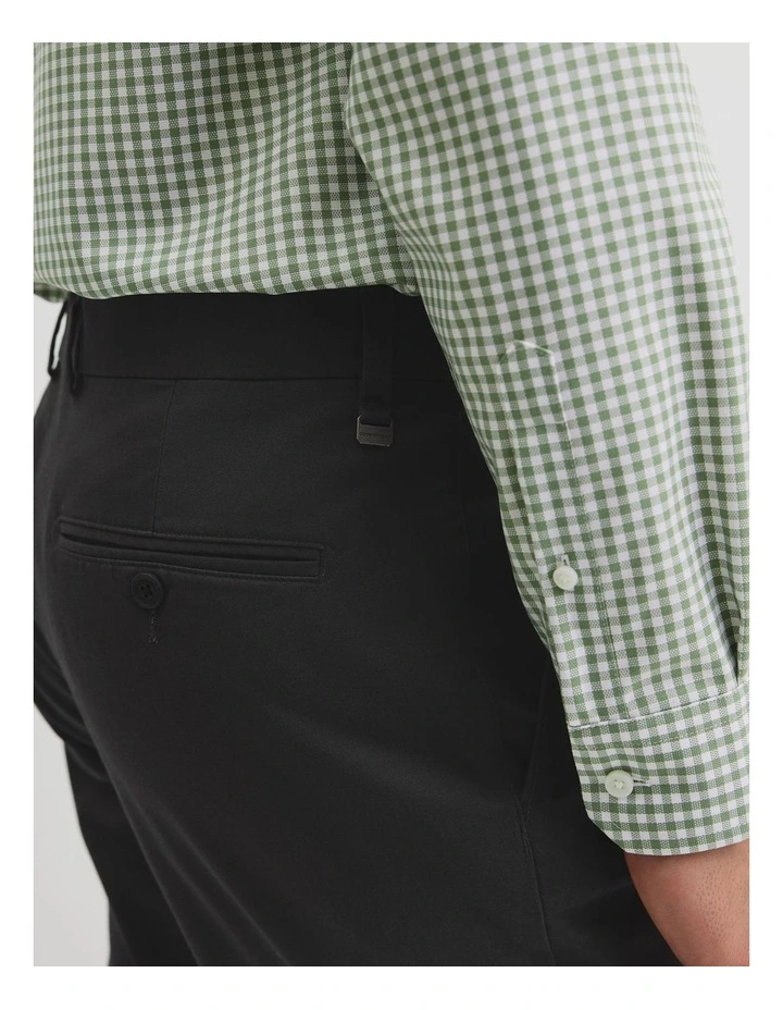 Regular Fit Travel Trouser in Charcoal image 3