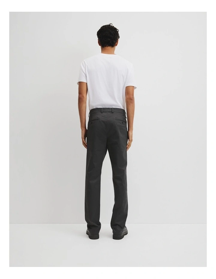 Regular Fit Travel Trouser in Charcoal image 4