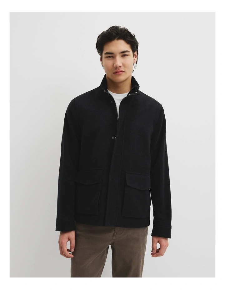 Moleskin Field Jacket in Charcoal image 1