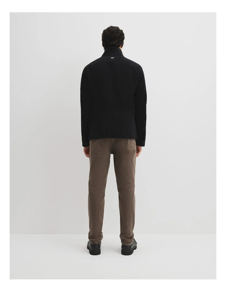 Moleskin Field Jacket in Charcoal image 5
