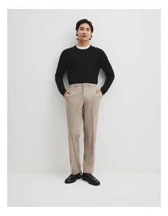 Textured Trouser in Beige