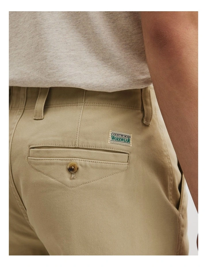 Workwear Straight Leg Pant in Sand image 3