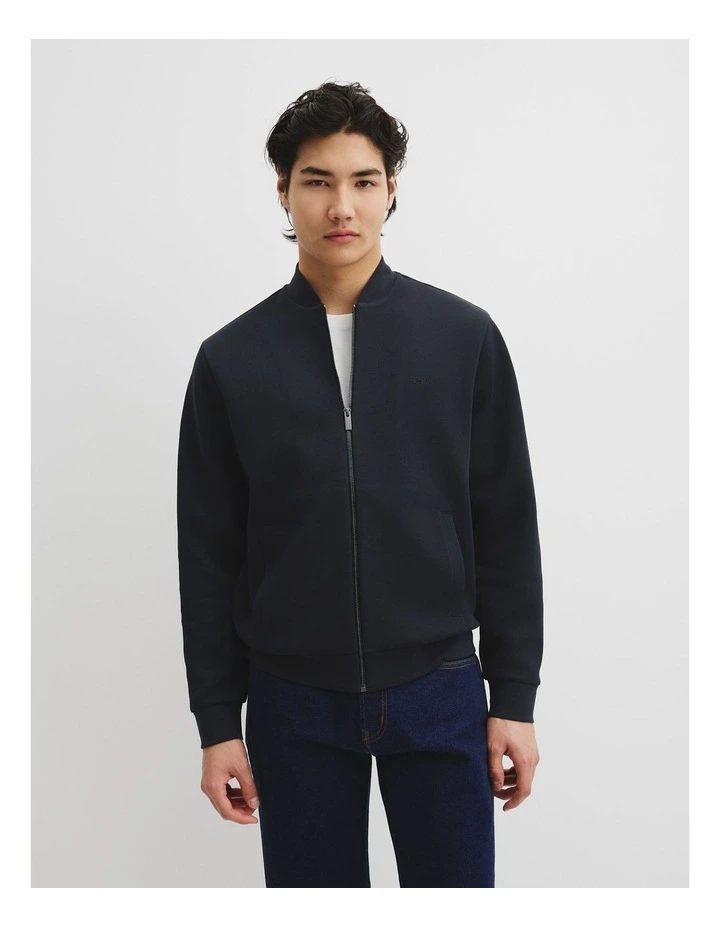 Pique Bomber in Navy image 1