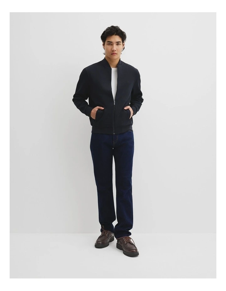 Pique Bomber in Navy image 2