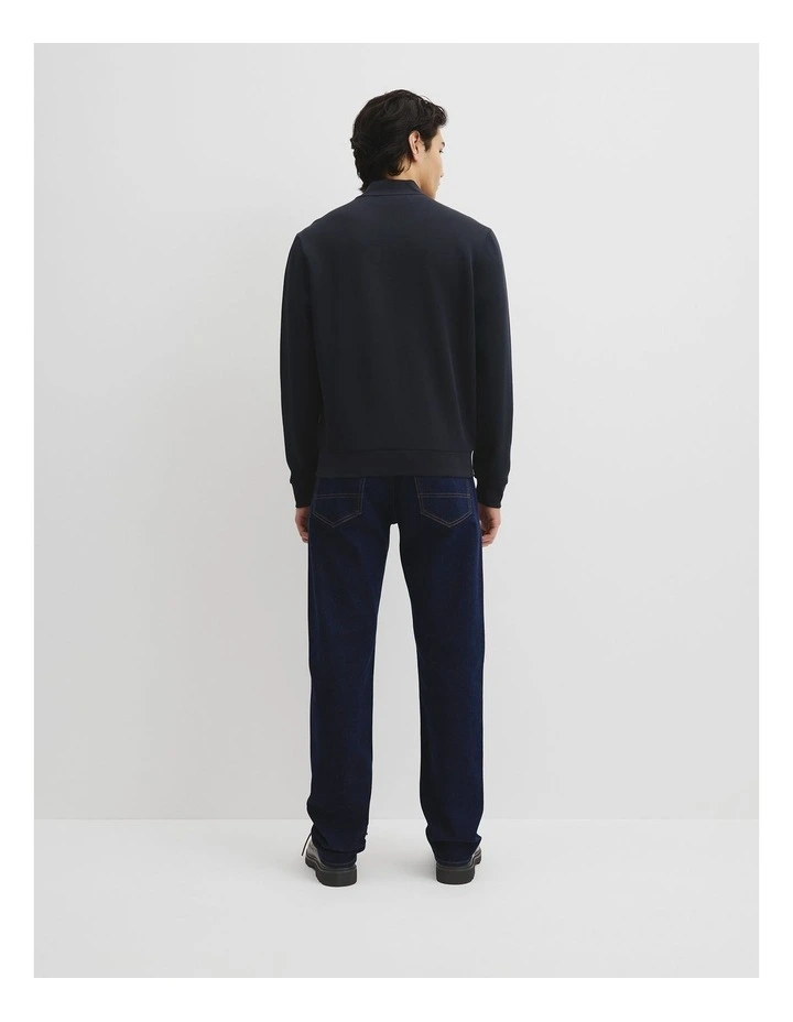 Pique Bomber in Navy image 4