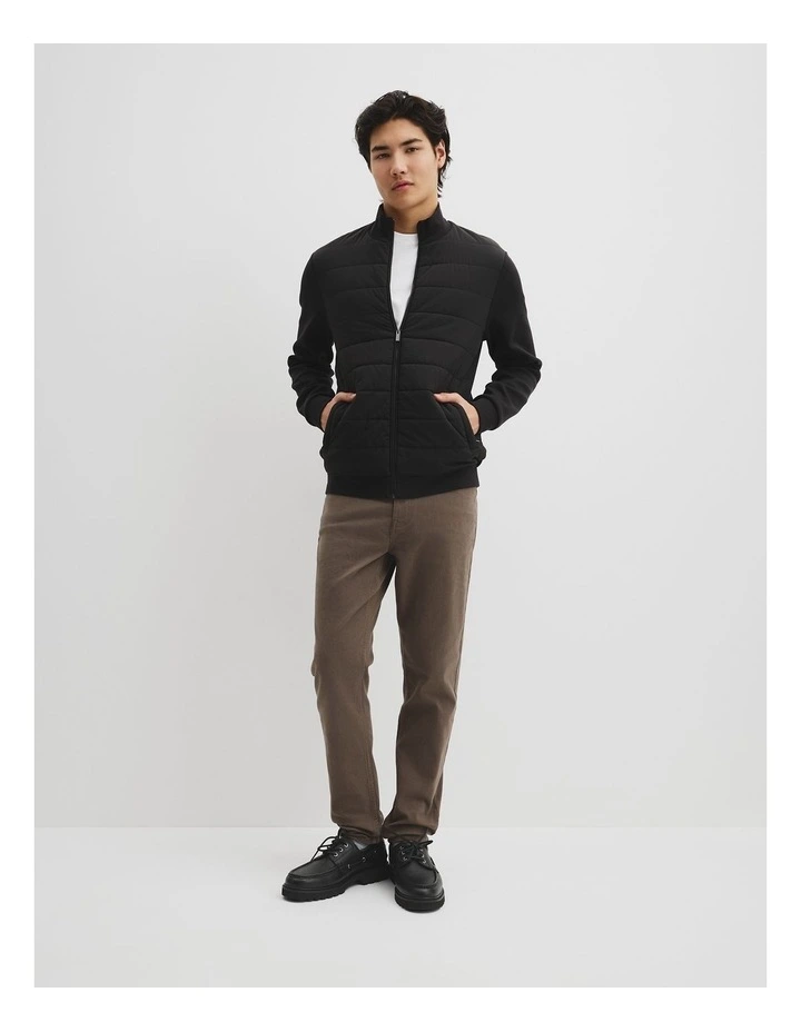 Hybrid Funnel Zip Through in Black image 2