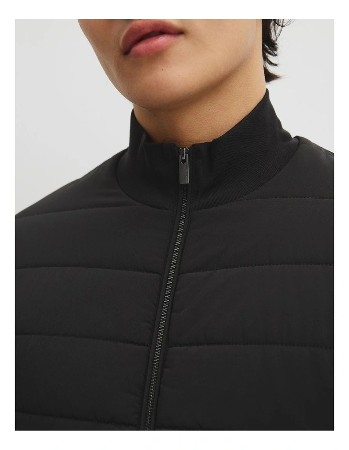 Hybrid Funnel Zip Through in Black image 3