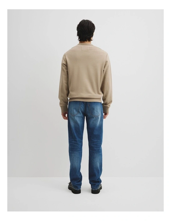 Workwear Australian Cotton Crew Neck in Tan image 5