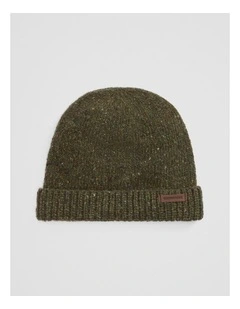 Rib Beanie in Woodland Green