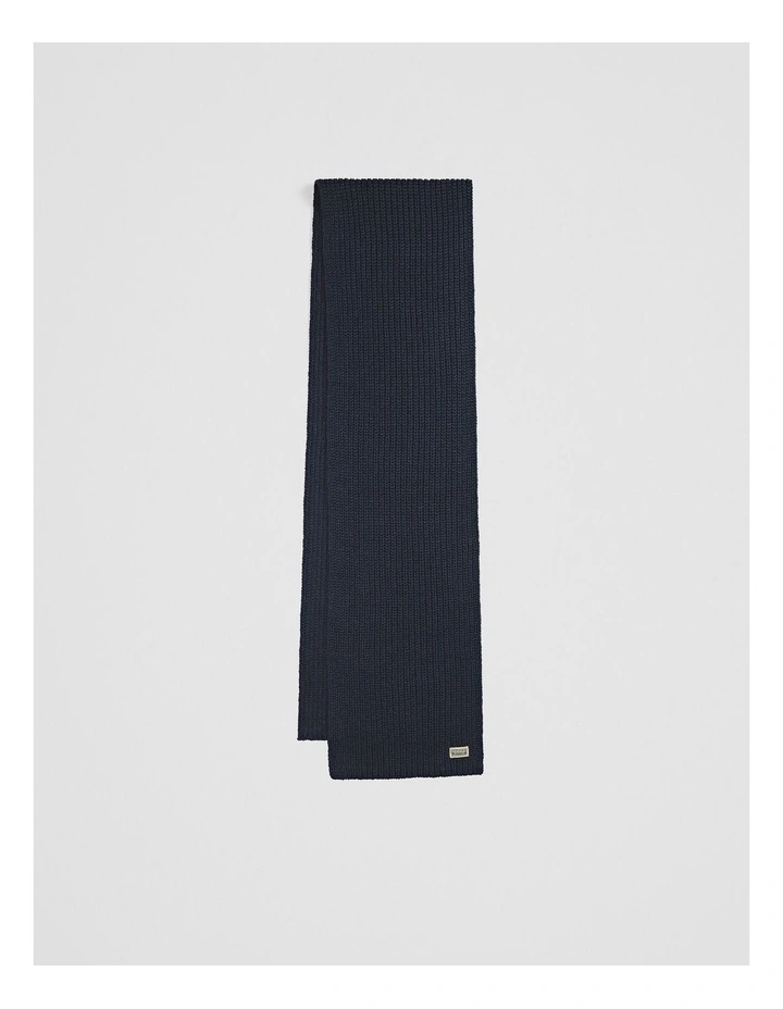 Workwear Australian Cotton Scarf in Navy image 1