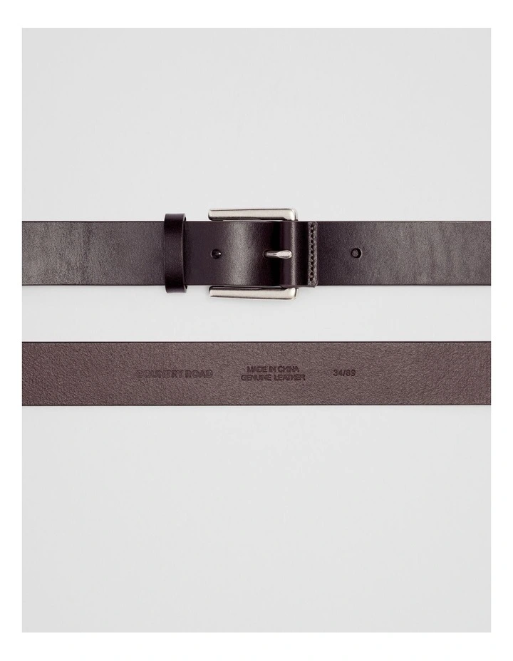 Bradley Belt in Chocolate image 3