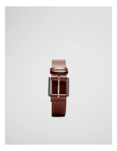 Bradley Belt in Dark Tan