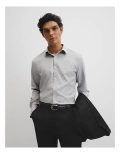 Long Sleeve Slim Mcr Hndth Trvl in Taupe