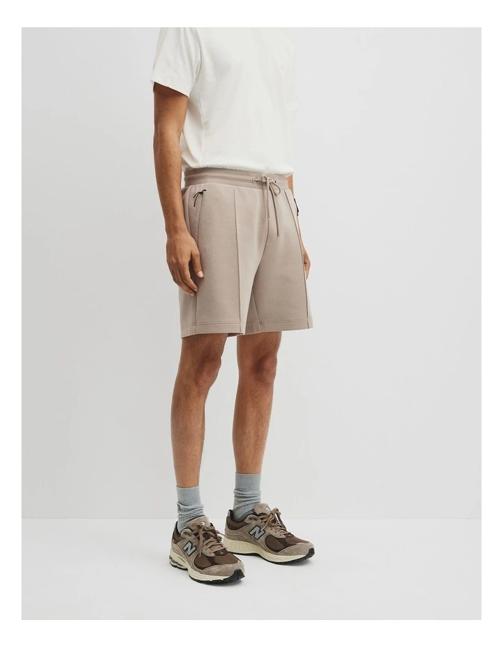 Athleisure Short in Taupe image 4