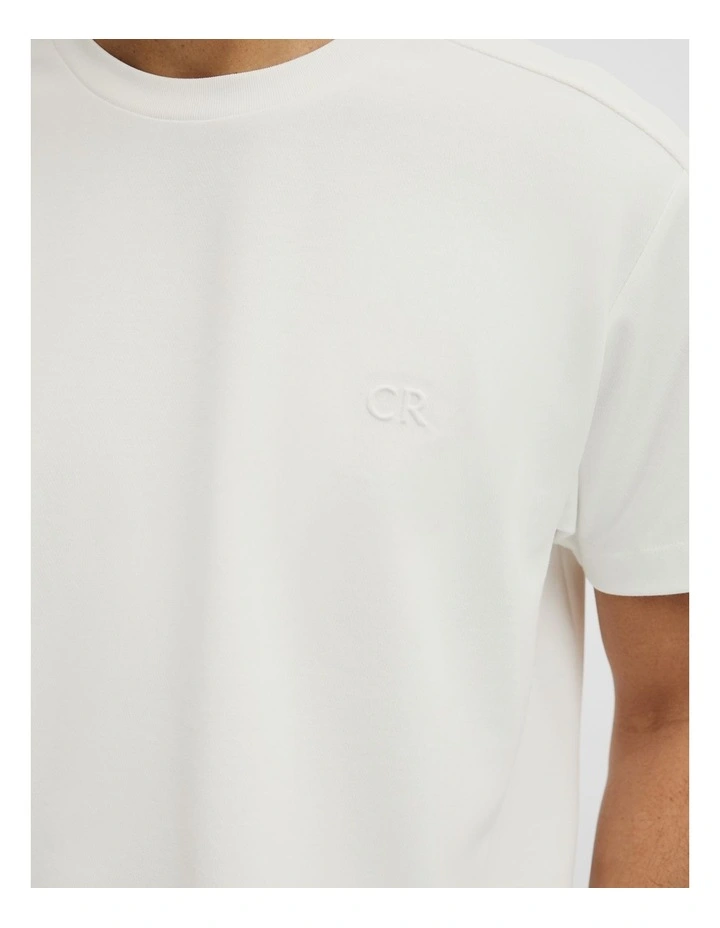 Athleisure Tee in White image 3