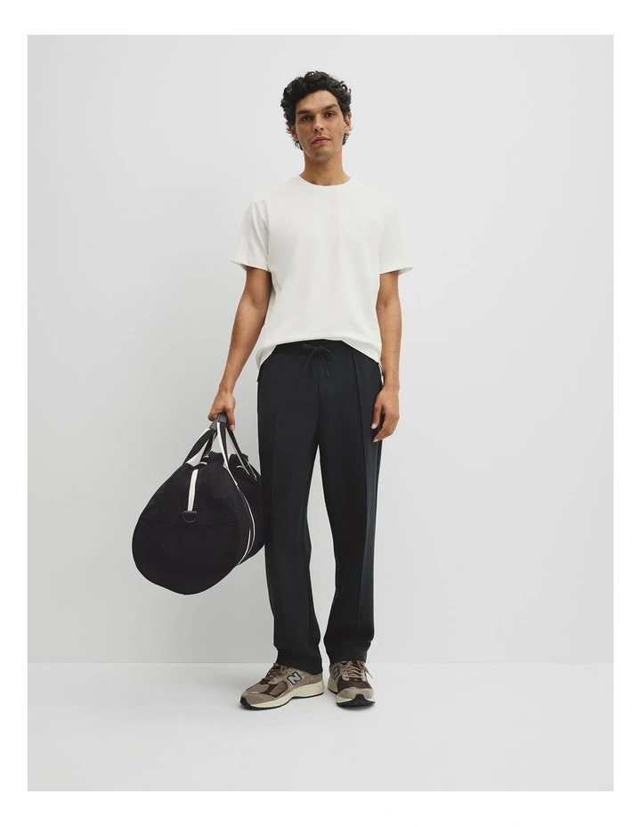 Athleisure Tee in White image 4