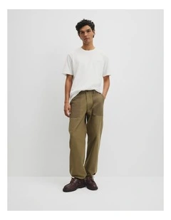 Relaxed Utility Jogger in Dried Sage