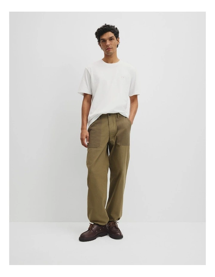 Relaxed Utility Jogger in Dried Sage image 1