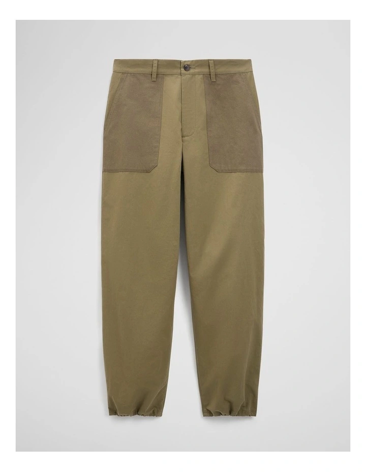 Relaxed Utility Jogger in Dried Sage image 2
