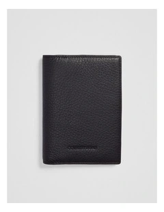 Rhys Passport Wallet in Black
