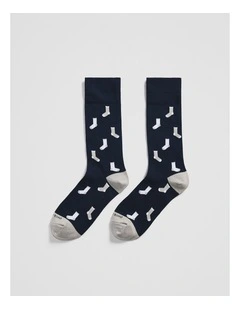 Socks Sock Pack Of 2 in Navy