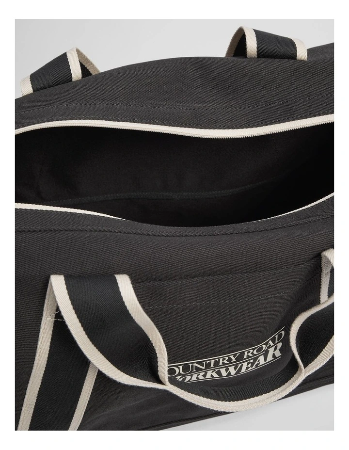 Carter Duffle Bag in Black image 4