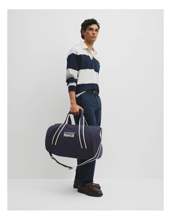 Carter Duffle Bag in Navy image 2