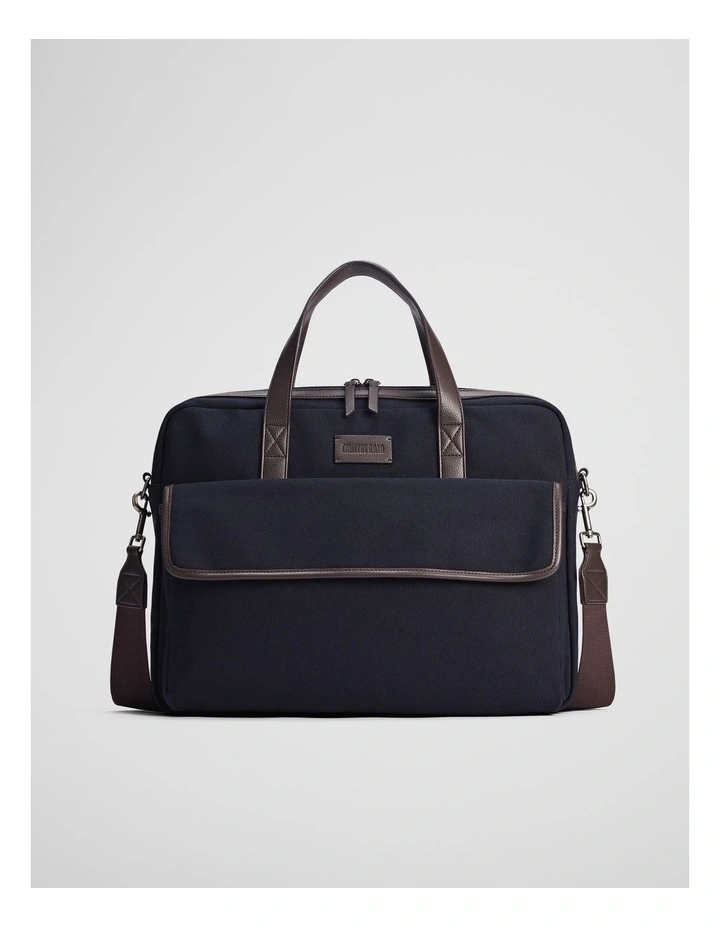 Hudson Briefcase in Navy image 1